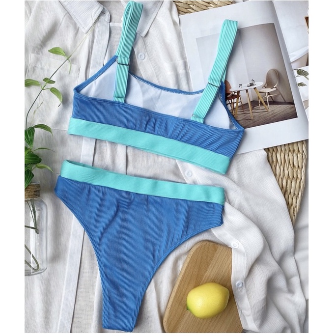 BIKINI SỢI GÂN MÀU NEON SIÊU HOT CÓ SẴN