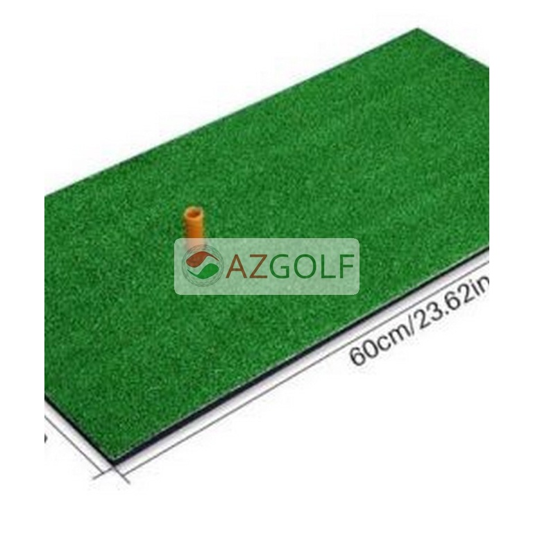 Thảm tập swing golf cao cấp 30cm x 60cm TẶNG KÈM: Tee cao su và bóng golf xốp nhựa( tặng kèm tất cả các kích thước thảm)