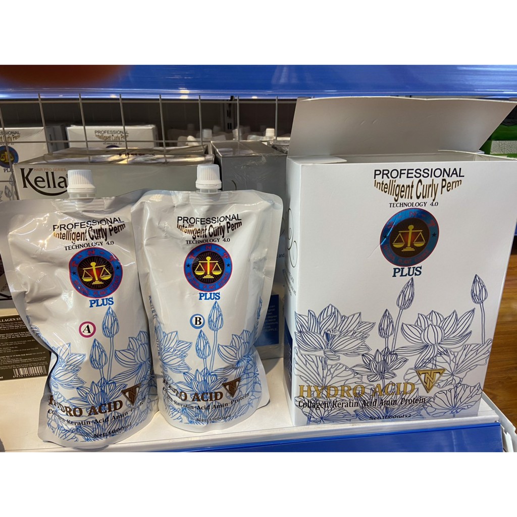 Thuốc uốn tóc TNT, Uốn tóc thông minh TNT Hydro Acid 1000ml*2 _DÀNH CHO TÓC YẾU/ KHỎE