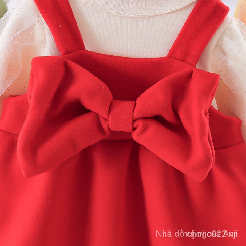 Set Of Winter Fashion Dresses For Girls 1-3 Years Old