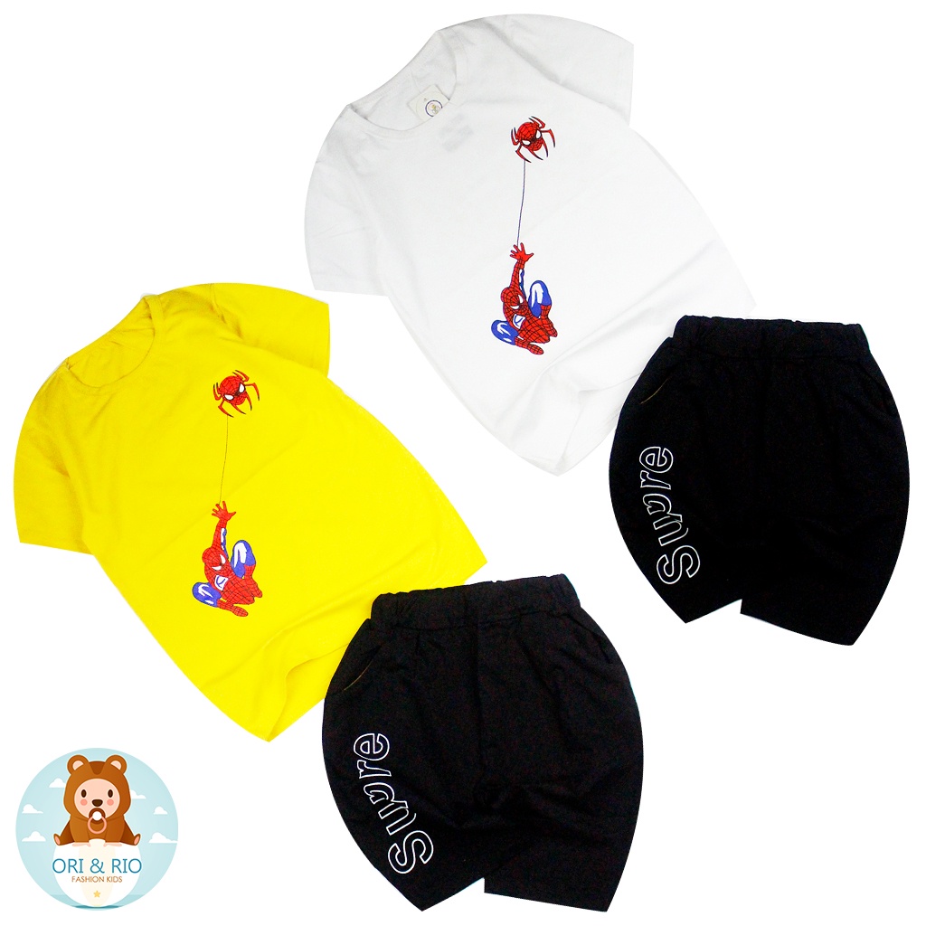 Bộ bé trai size lớn in người nhện cho bé 5 tuổi đến 10 tuổi, từ 20 kg đến 36 kg chất shop đẹp 03806-03920