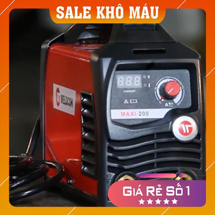 Máy hàn que siêu khoẻ Weldcom MAXI 200 [CHÍNH HÃNG]