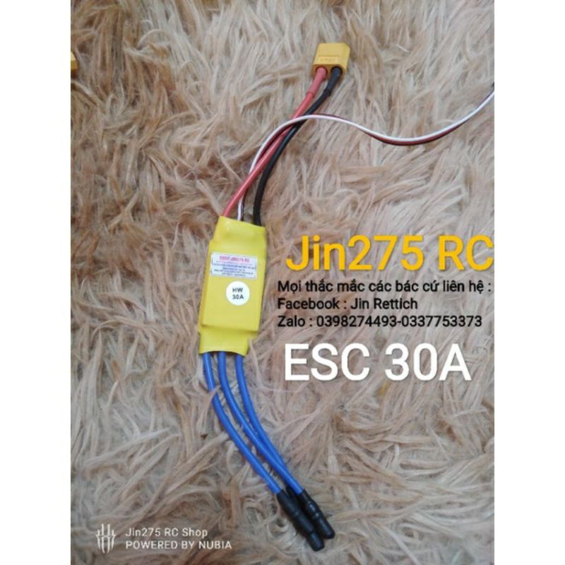 Siêu SOCK  Esc 30A 2-3s ( Sẽ gửi video test cho khách)