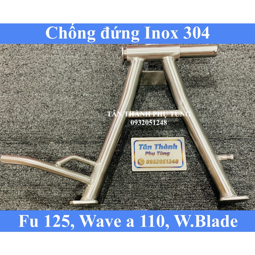 Chống đứng Inox 304 Future 125, Wave a 110, Wave Blade