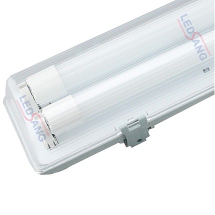 Máng đèn led chống thấm đôi 0.6m, 1.2m