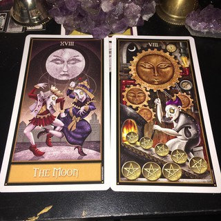 Bộ Bài Deviant Moon Tarot (Mystic House Tarot Shop) - Bài Gốc Authentic Chính Hãng 100%