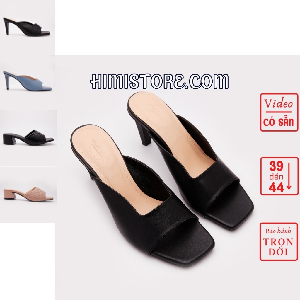 [CÓ SẴN] Dép Cao Gót Size 39 40 41 42 43 44 Thời Trang Thương Hiệu Himistore