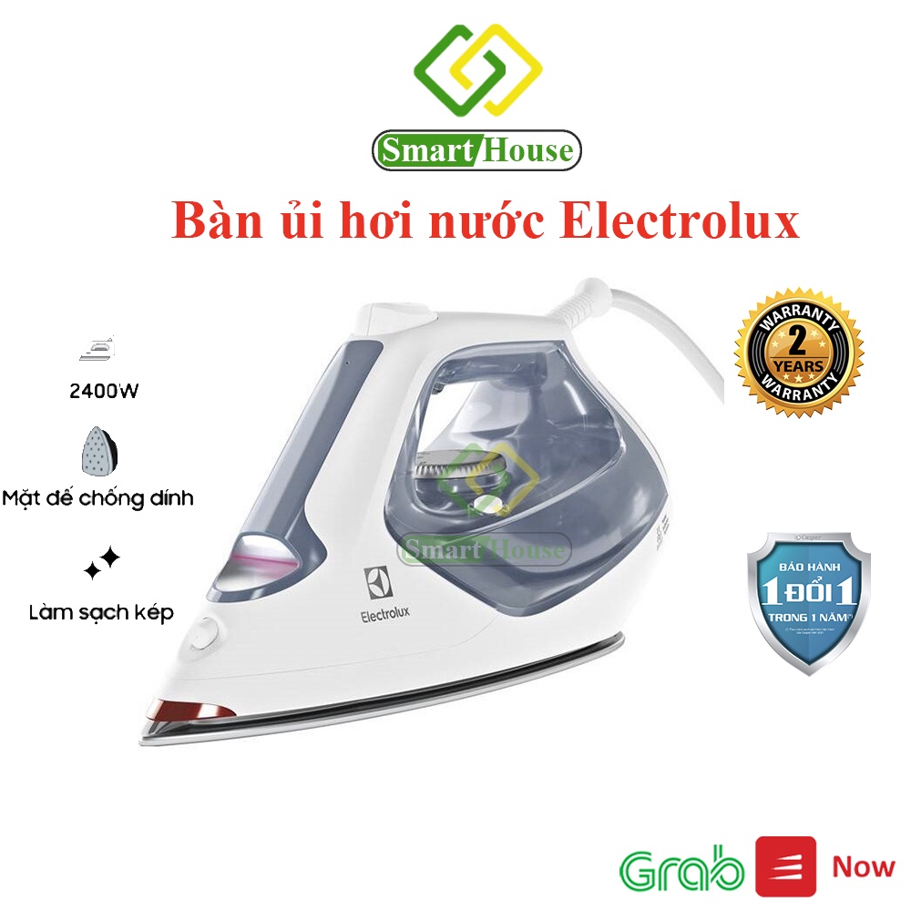 Bàn ủi hơi nước Electrolux E7SI1-60WB - Smart House