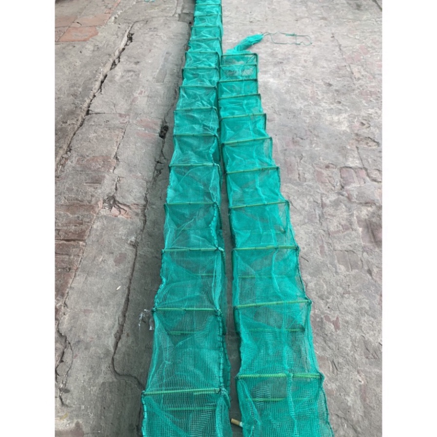 LỒNG BÁT QUÁI ĐÁNH CÁ TÔM BẰNG 4-5-7-9-11 KHUNG  CHÃ LƯỚI DỆT KIM CHẮC CHẮN  TÚI DÀI 70CM DẦY BỀN