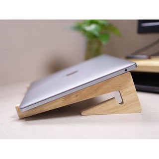 Kệ laptop, Giá đỡ laptop Size 1 bằng gỗ tự nhiên tiện dụng, bền đẹp