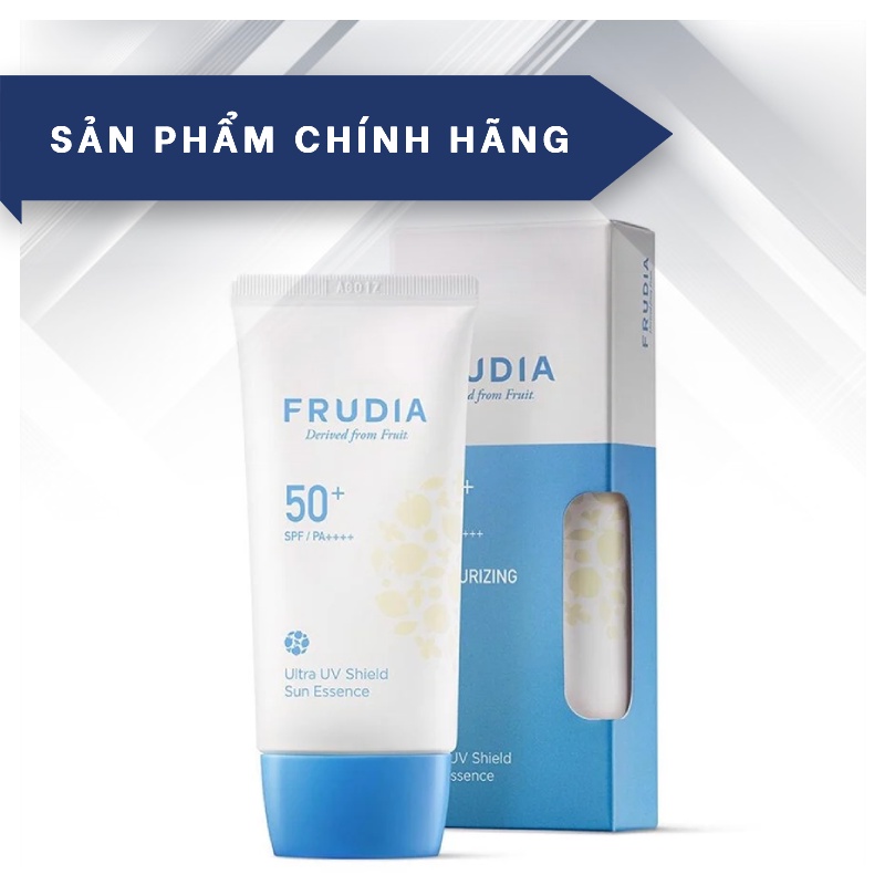 Tinh Chất Chống Nắng Frudia Ultra Uv Shield Sun Essence 50+ SPF/PA++++ Dưỡng Ẩm Ngăn Ngừa Tia Uv 50g