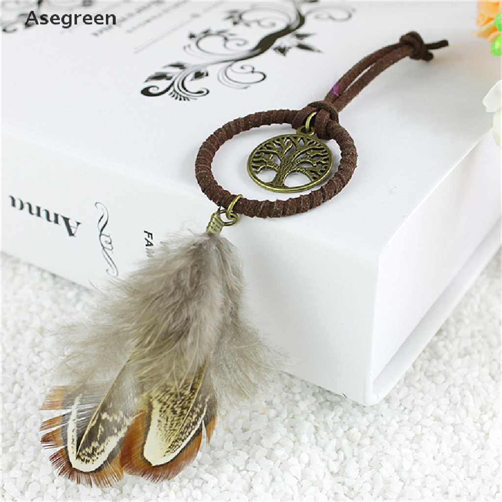 Bông Tai Lông Vũ Phong Cách Boho Thời Trang