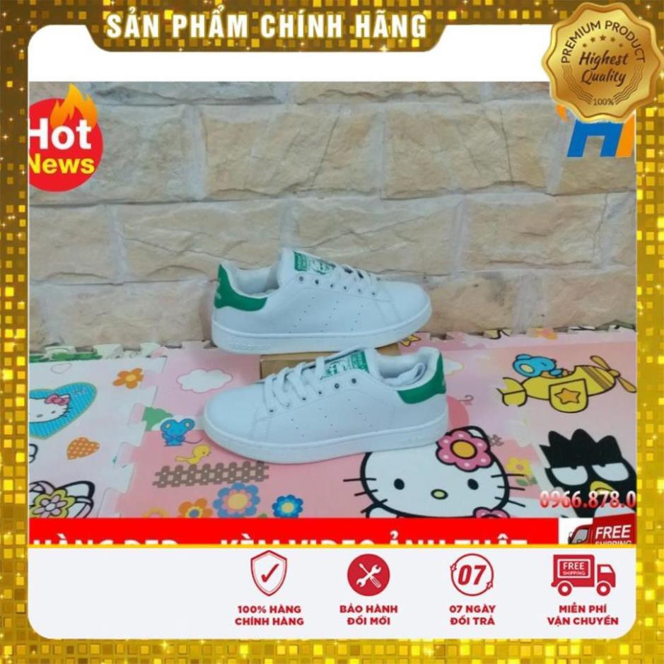 [Chính Hãng] ⚡[SALE OFF] Giày Adidas stan smith gót xanh lá Nam nữ . 2020 new . 2020 ️🥇 . NEW : " - bh12