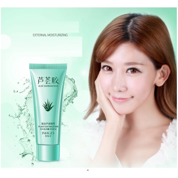 Gel Lô Hội Images dưỡng ẩm trắng mịn da, ngăn ngừa mụn Aloe Gel