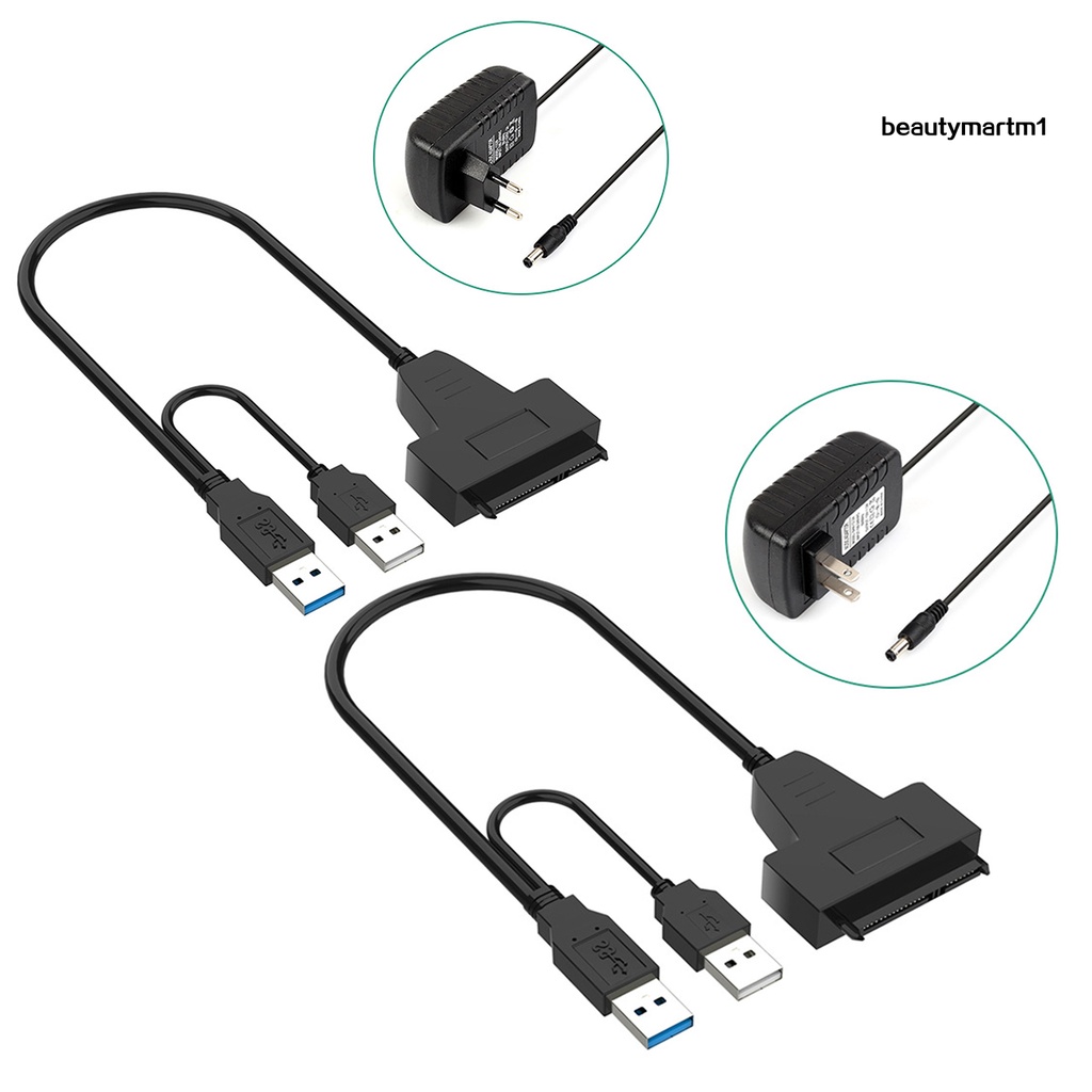 Cáp Chuyển Đổi Usb 3.0 Sang Sata Cho Ổ Cứng Ssd Hdd 2.5 / 3.5 Inch | BigBuy360 - bigbuy360.vn