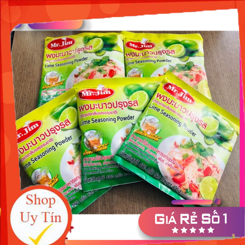 BỘT CHANH MR.JIM  COMBO X5 GÓI