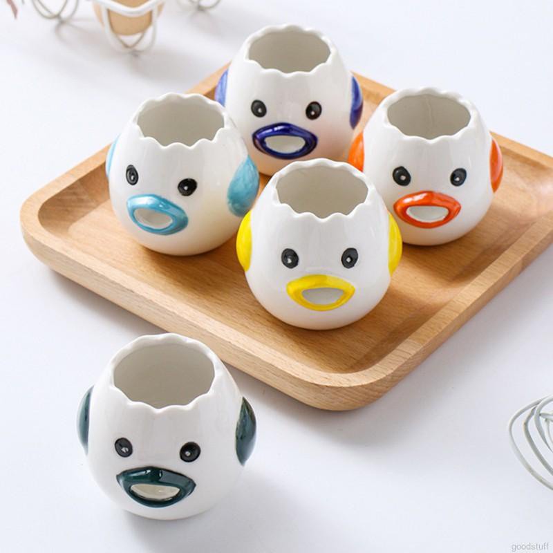 Dụng Cụ Tách Lòng Đỏ Trứng Gà Bằng Gốm