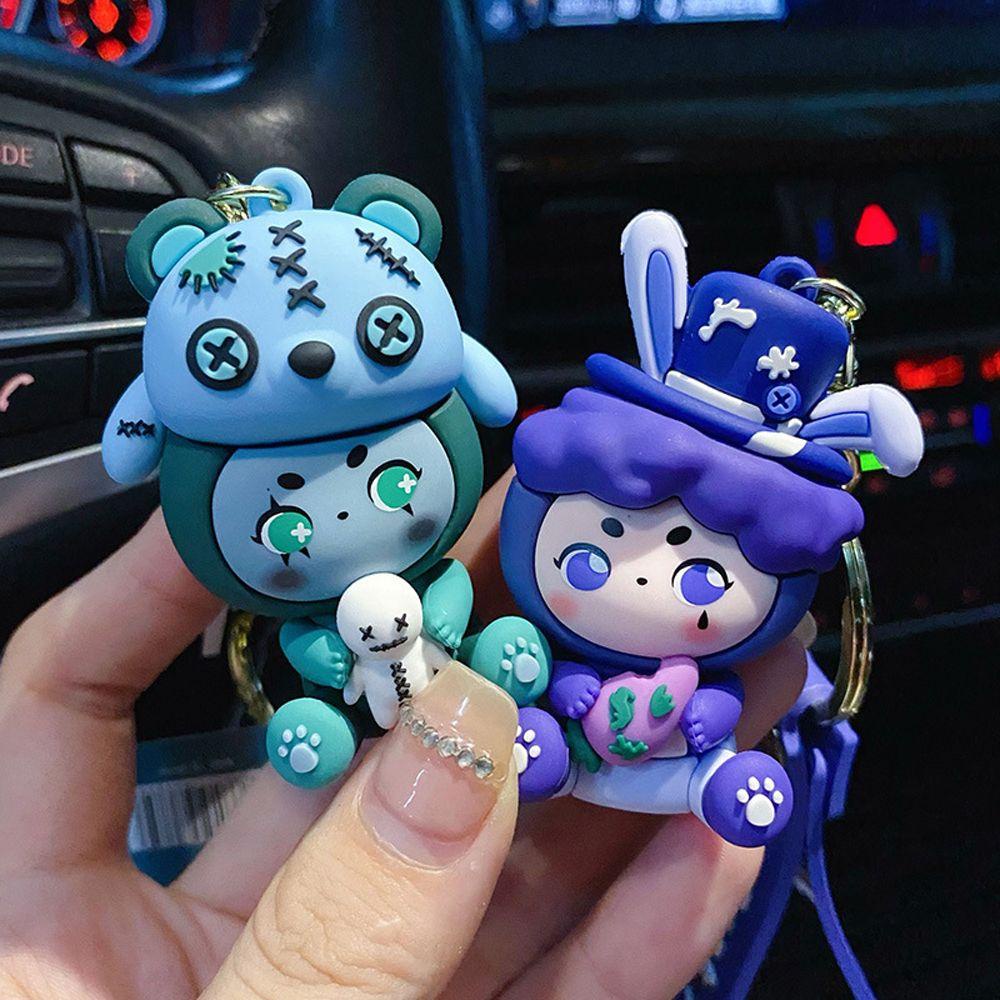 Móc Khóa Hình Búp Bê Hoạt Hình Dễ Thương