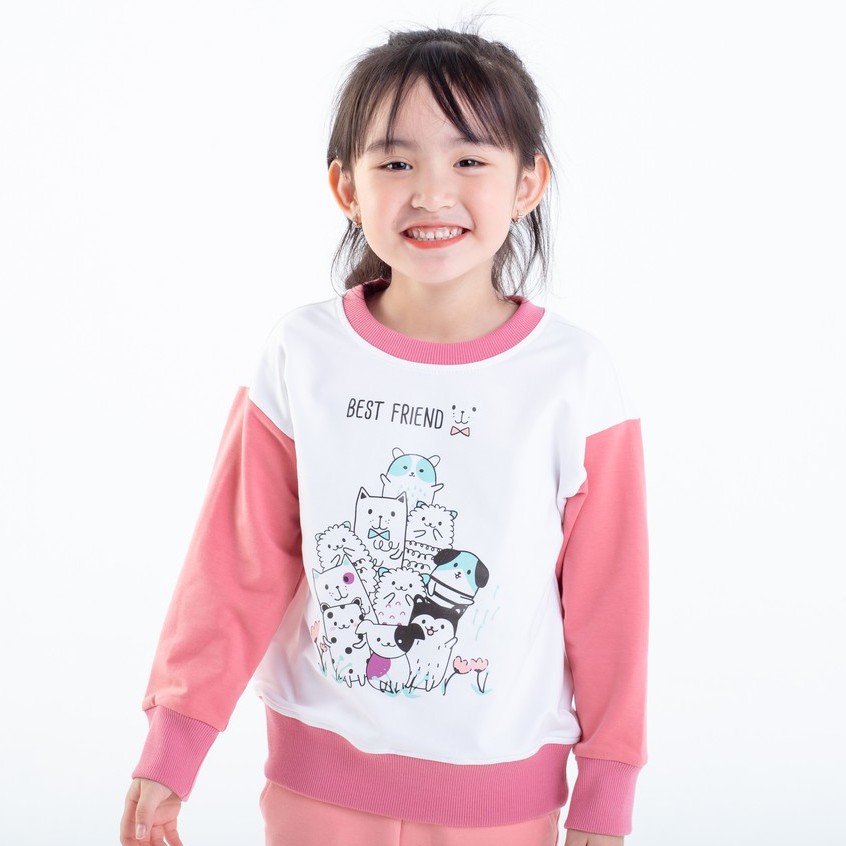 Áo Cotton Chất Nỉ Da Cá Dày Dặn Cho Bé Trai Bé Gái Từ 1 Đến 8 Tuổi Beddep Kids Clothes UA45