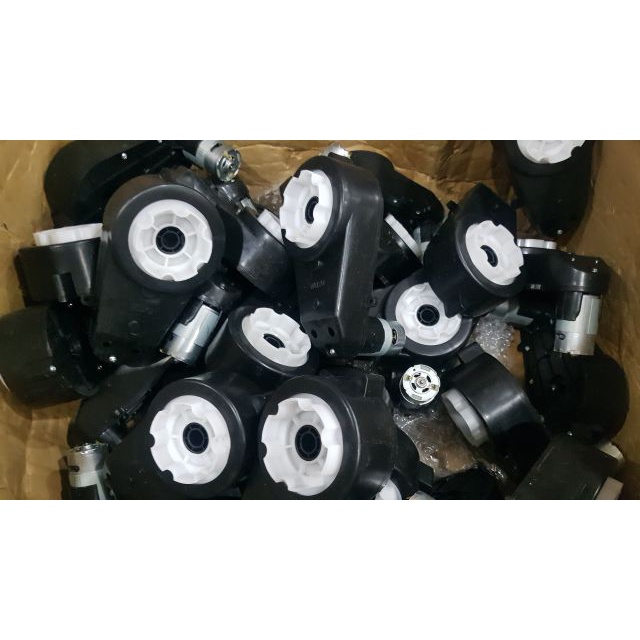 ▼ 6V RS390 Hộp Số kèm động cơ , bánh răng kim loại cho xe máy điện trẻ em