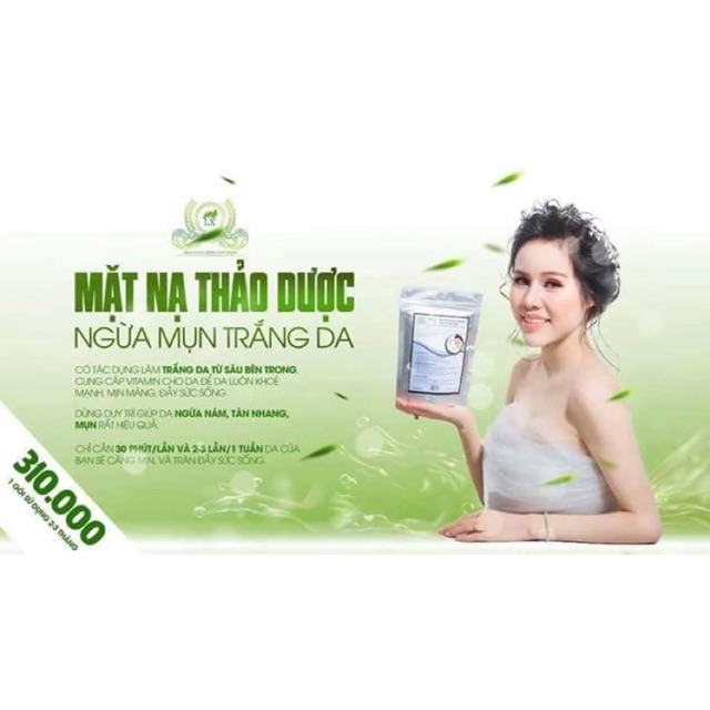 Bột mặt nạ thảo dược đông y Lê Xuân 200gr