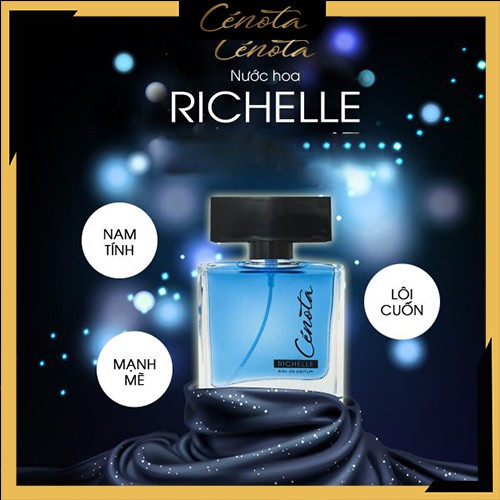 Nước hoa nam Cénota Richelle, nước hoa nam mạnh mẽ, quyến rũ - mã PM06 Shino_cosmetic | BigBuy360 - bigbuy360.vn