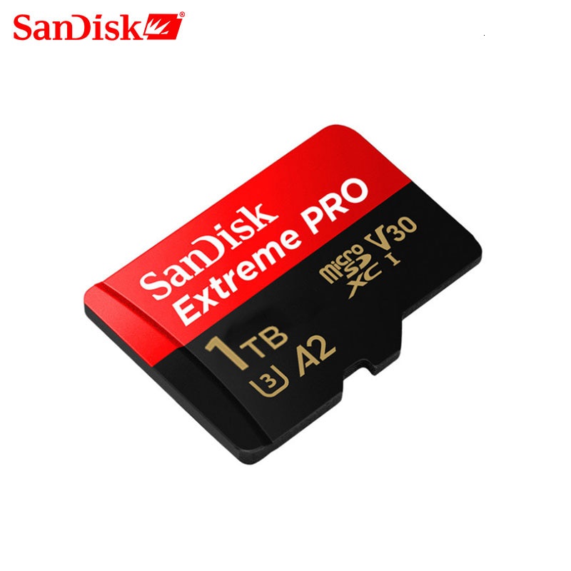 SANDISK Thẻ Nhớ micro sd 64GB 128GB 1TB 512G class 10 cartao de memoria U3 A2 V30 1TB tf Chuyên Dụng Cho gopro