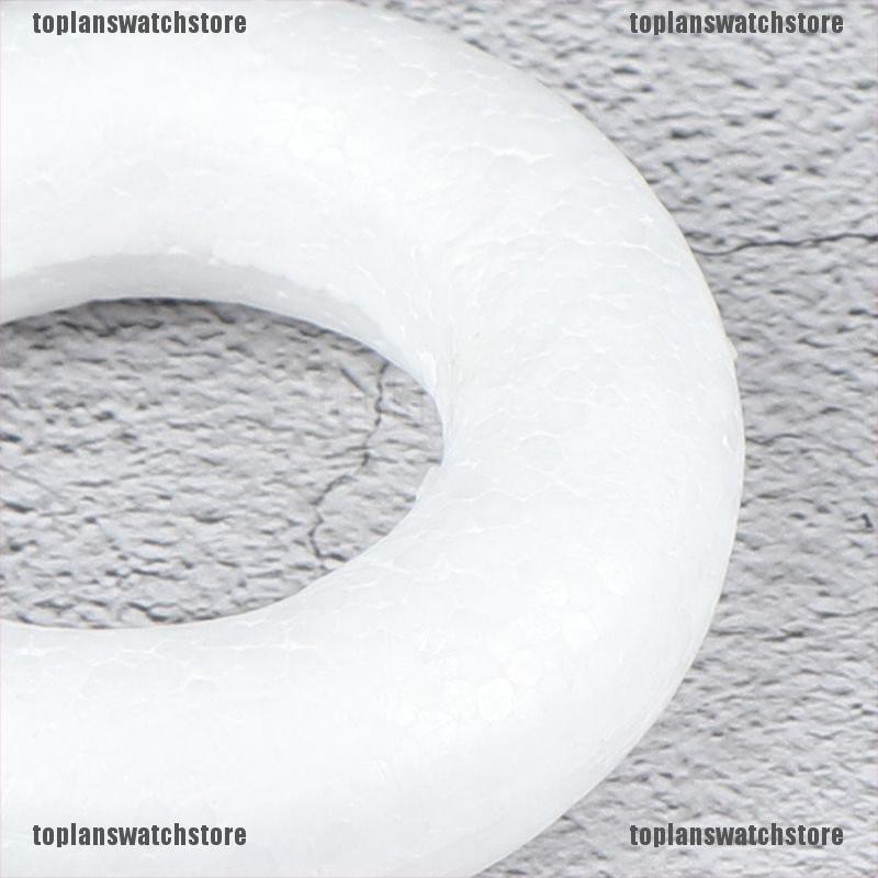 Bộ 5 Quả Cầu Xốp Polystyrene Styrofoam Màu Trắng Dùng Làm Đồ Thủ Công DIY