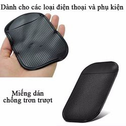 Miếng dán chống trượt, để đồ trang trí trên ô tô - màu ngẫu nhiên