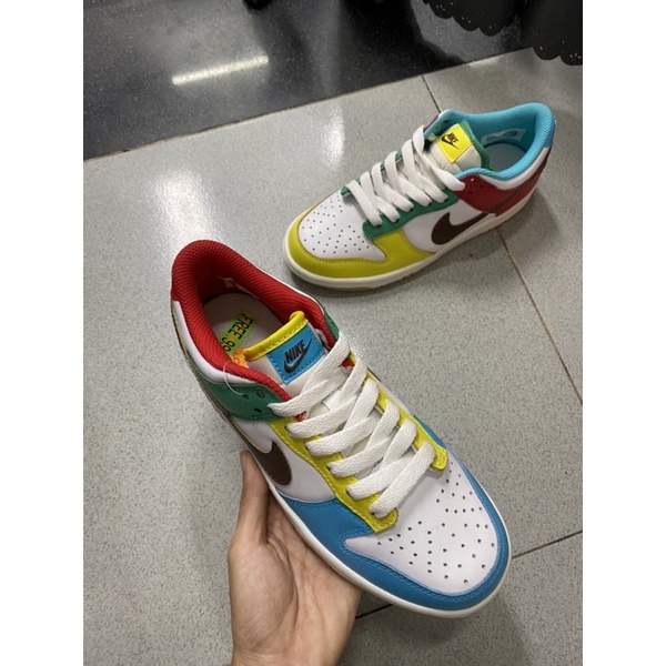 [Bao check chính hãng] Giày Nike Dunk nhiều màu Multi Color cổ thấp real