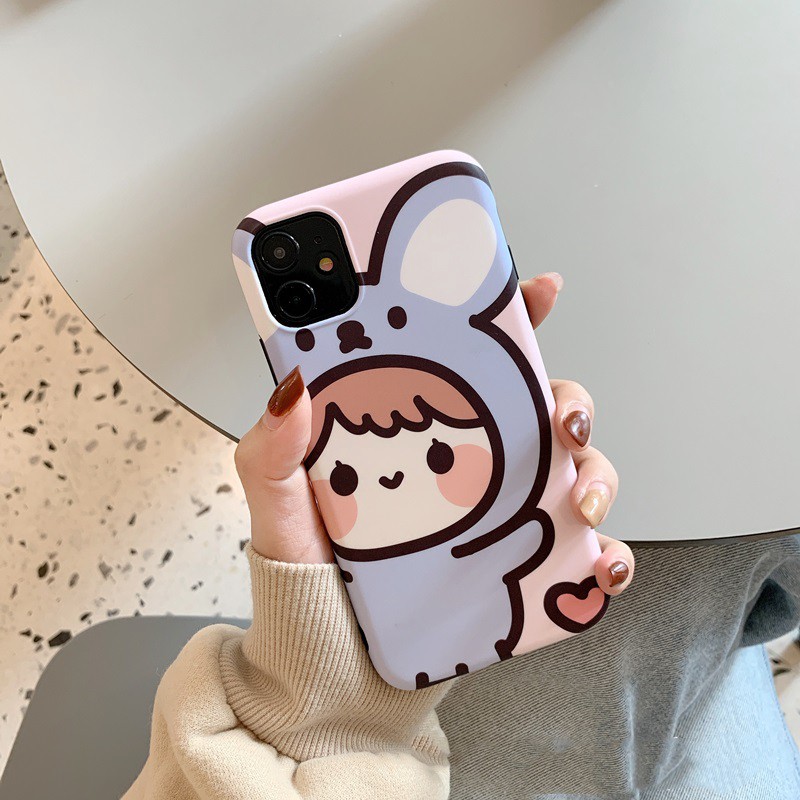 Ốp iphone - Ốp lưng Bé Mèo - Bé Chuột IMD  6/6s/6plus/6s plus/7/8/7plus/8plus/x/xs/xs max/11/11pro max - ShopTanAnh K2-5 | BigBuy360 - bigbuy360.vn