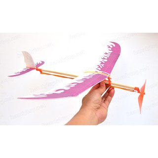 Bộ lắp ráp Máy Bay Dây Thun 1 tầng cánh