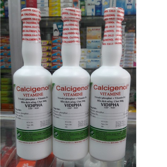 Hỗn dịch uống Calcigenol 360ml