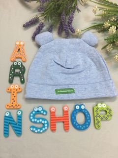 Nón cotton tai gấu cho bé