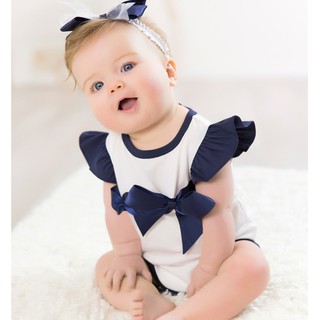 Bộ quần yếm cotton dễ thương cho trẻ sơ sinh