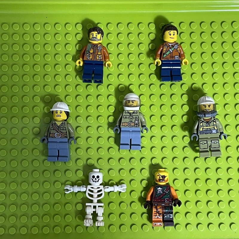 [MINIFIGURES] LEGO City - Nhân vật Lego, minifigure - Tách set, like new 99%