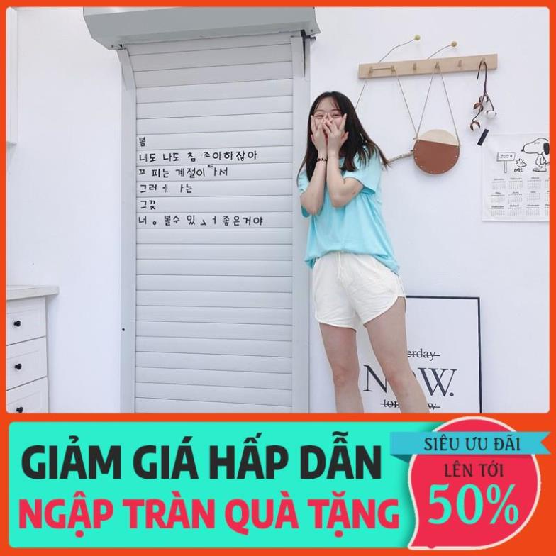 Áo Thun Trơn Lapi VN Màu Xanh Biển Cổ Tròn Size L-3XL, Thun Cotton Co Dãn 4 Chiều, Dày, Đẹp, nam nữ đều mặc được new