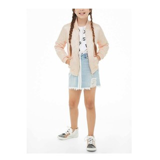 Áo khoác F21 Hai Lớp Hồng Lơ Phi Bóng Còn size L 18-20kg - 0377