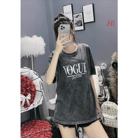 Áo loang đen mài VOGU H2A866