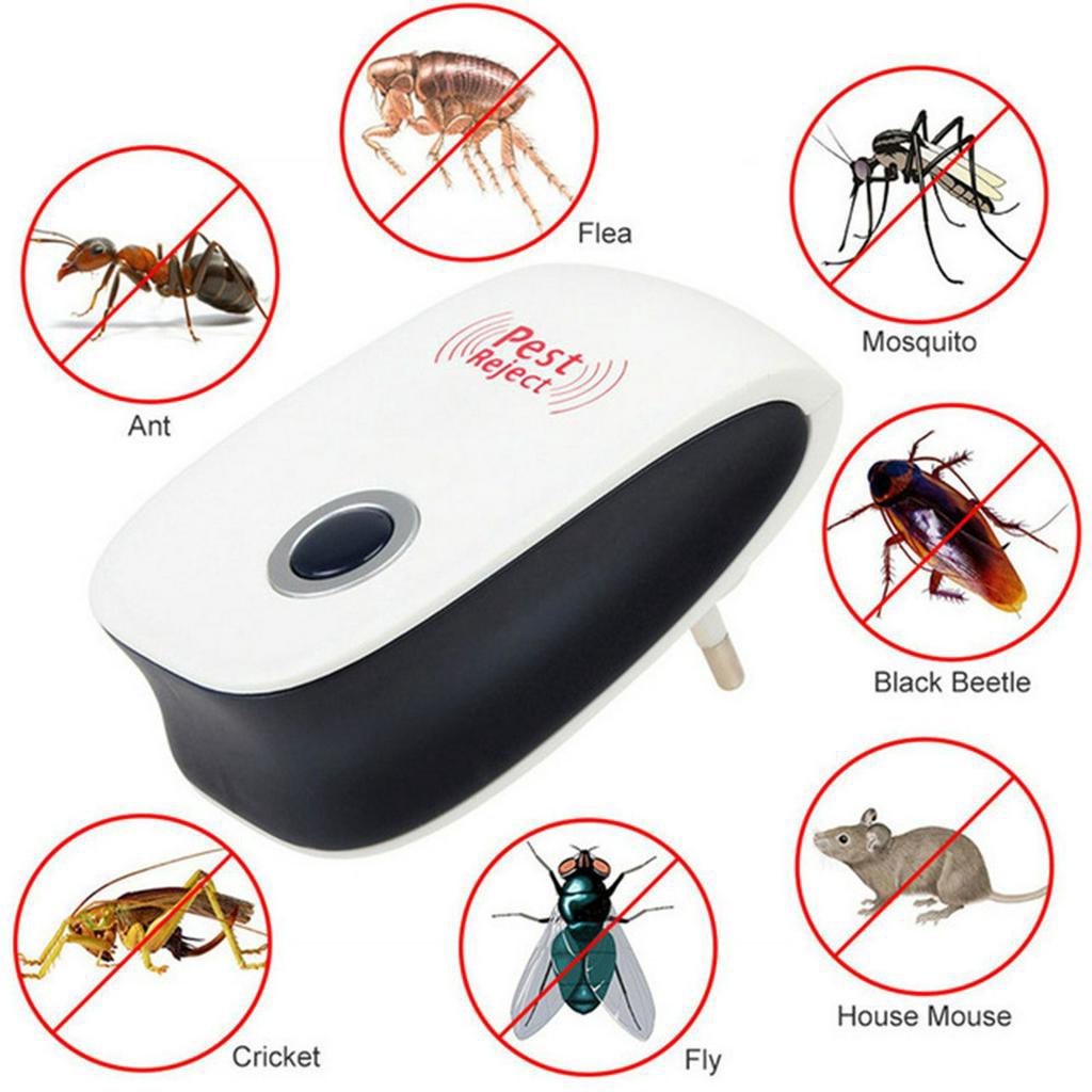 Máy đuổi côn trùng bằng sóng siêu âm tiện lợi