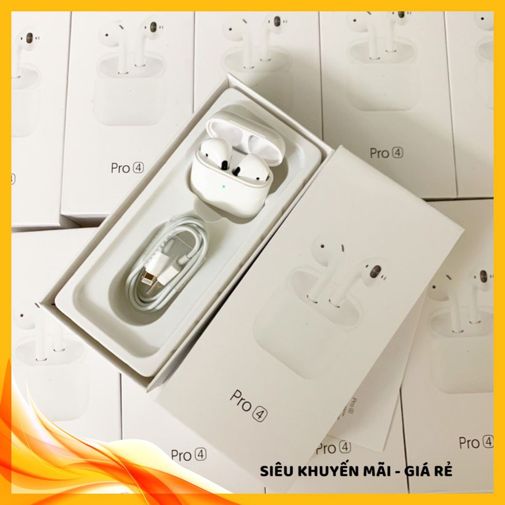 Tai nghe Bluetooth Không Dây Pro 4 Nhét Tai, Đẹp như Airpod Pro leniol.shop01