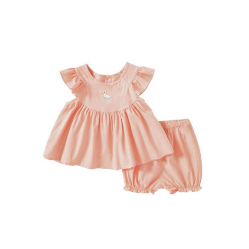 Bộ đũi quần bí áo cánh tiên Pimpollo VNXK cho bé gái