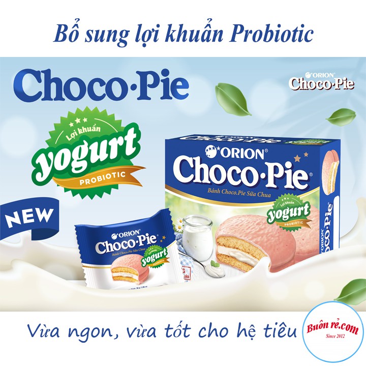 1 chiếc bánh Chocopie sữa chua yogurt thơm ngon bổ dưỡng lợi khuẩn – Buôn rẻ.com 01001