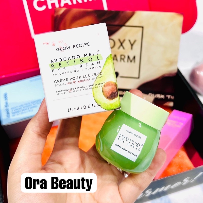 Kem dưỡng chống lão hóa mắt Glow Recipe Avocado Melt Retinol Eye Cream
