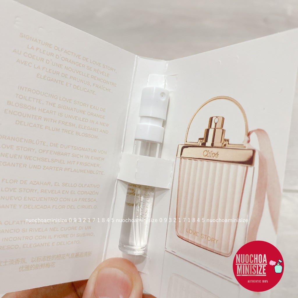 ❤ Vial Mẫu Thử Nước Hoa Chloé Rose - Love Story - Absolu - EDP 1.2ml | BigBuy360 - bigbuy360.vn