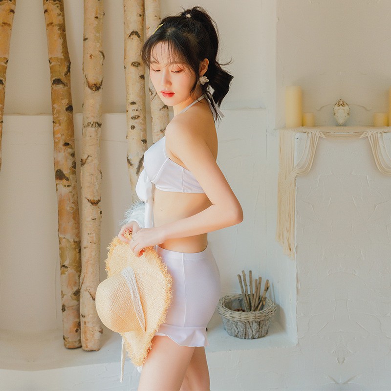 Bộ Đồ Bơi Ba Mảnh Che Phủ Bụng Phong Cách Hàn Quốc Cho Học Sinh | BigBuy360 - bigbuy360.vn