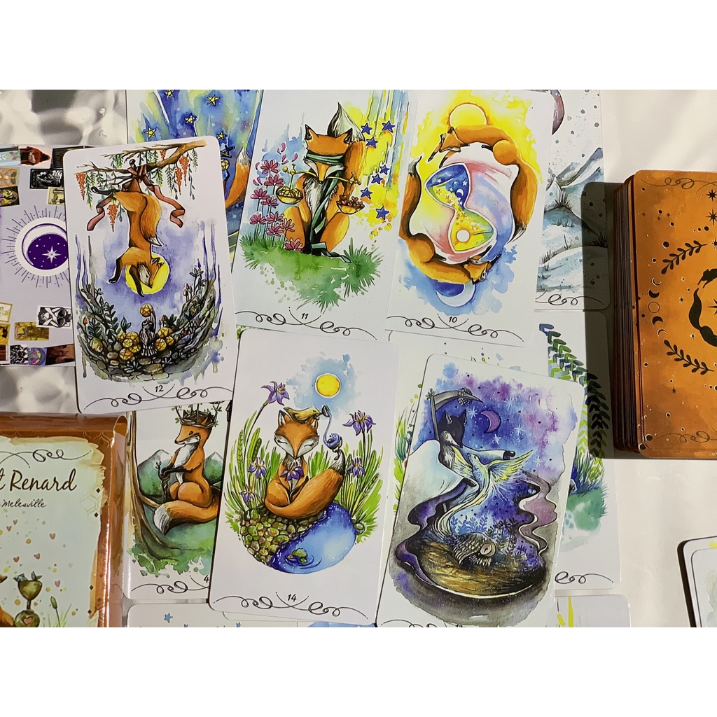 Bộ bài Tarot Renard size 7 x 12 cm