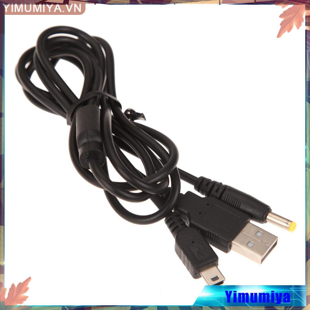 ✿Yi✿1.2m 2 in 1 USB Data Data Transfer Sync Charge Cable Cord Wire for Sony PSP