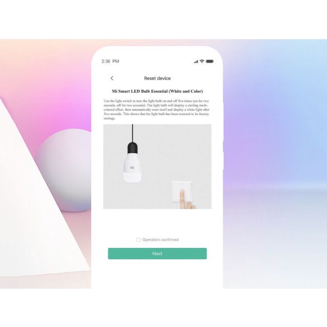 Bóng Đèn LED Xiaomi Mi Smart LED Bulb Essential Điều Khiển App và Giọng Nói Chính hãng FullBox