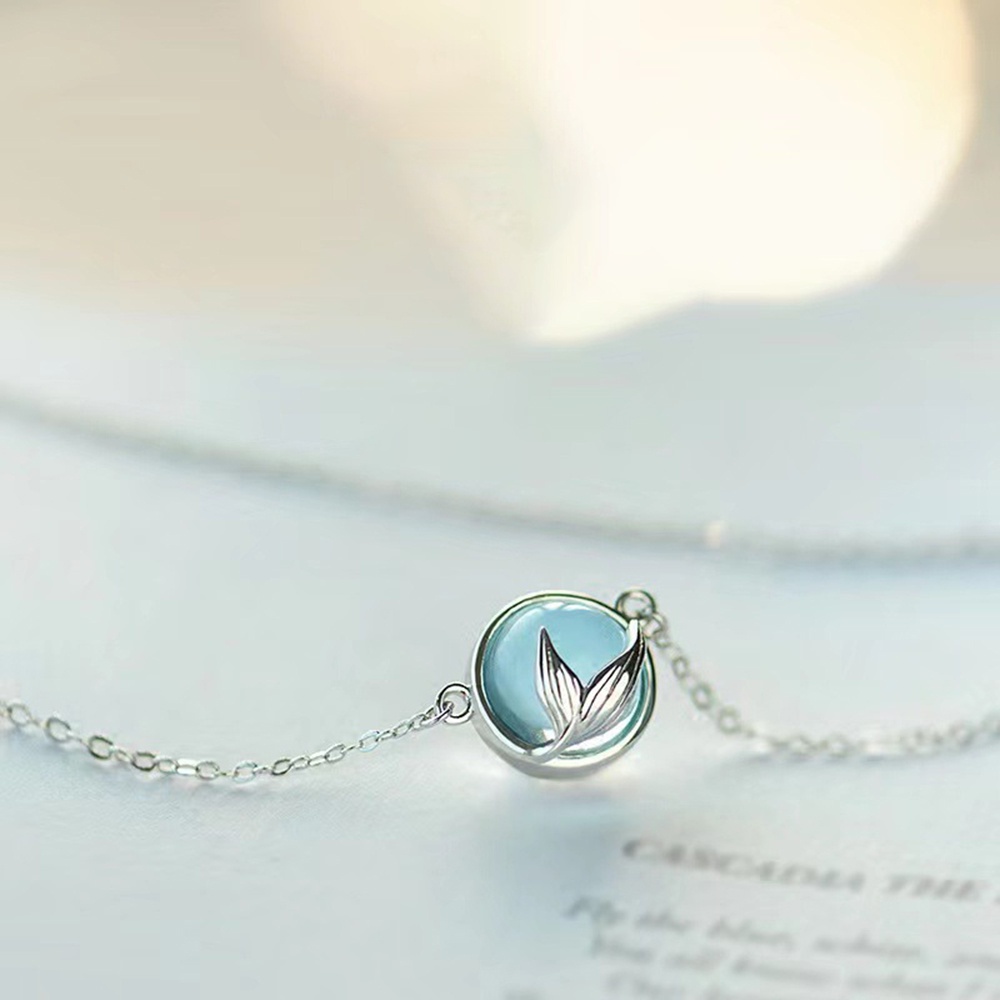 Vòng cổ Hình Nàng Tiên Cá Xinh Xắn Thời Trang Dành Cho Nữ